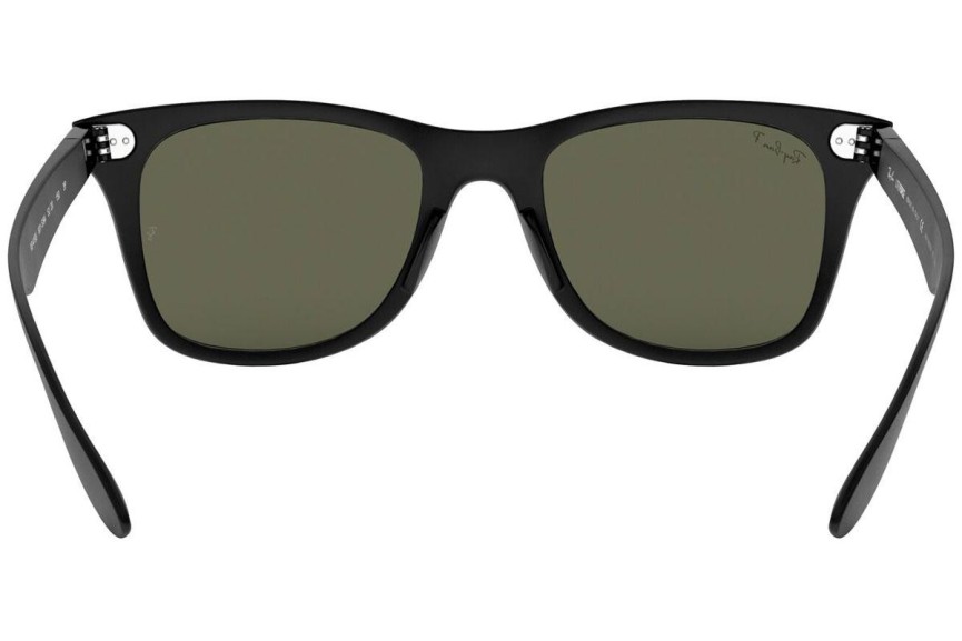 Sonnenbrille Ray-Ban Wayfarer Liteforce RB4195 601S9A Polarized Quadratisch Schwarz