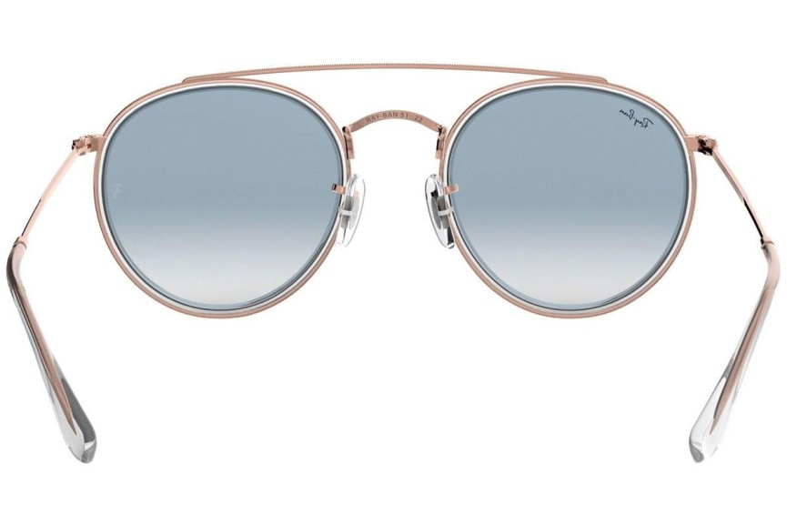 Sunglasses Ray-Ban Round Double Bridge RB3647N 90683F Rund Kristall