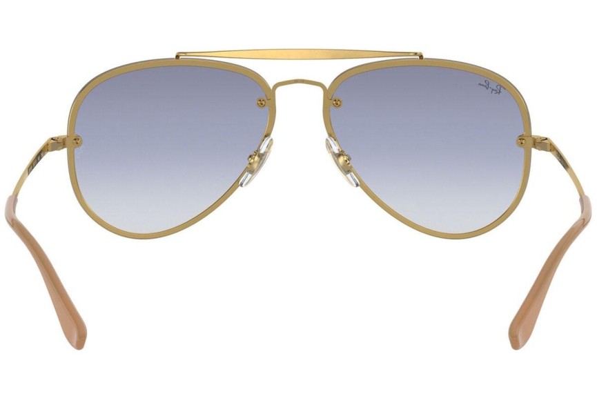 Sonnenbrille Ray-Ban Blaze Aviator Blaze Collection RB3584N 001/19 Pilot Gold