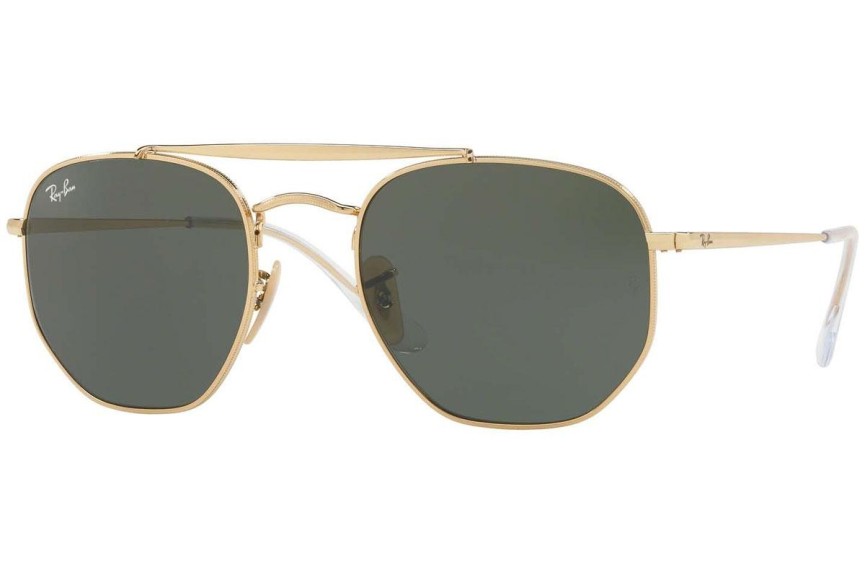 Sunglasses Ray-Ban Marshal RB3648 001 Quadratisch Gold