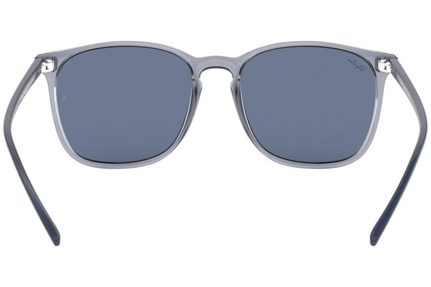 Sonnenbrille Ray-Ban RB4387 639980 Quadratisch Blau