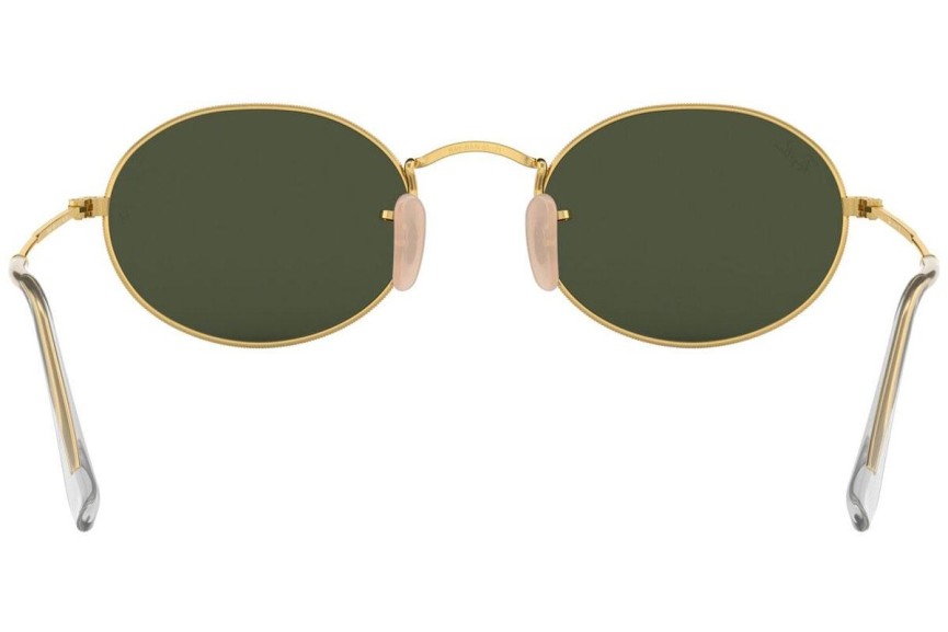 Sonnenbrille Ray-Ban Oval RB3547 001/31 Winzig Gold