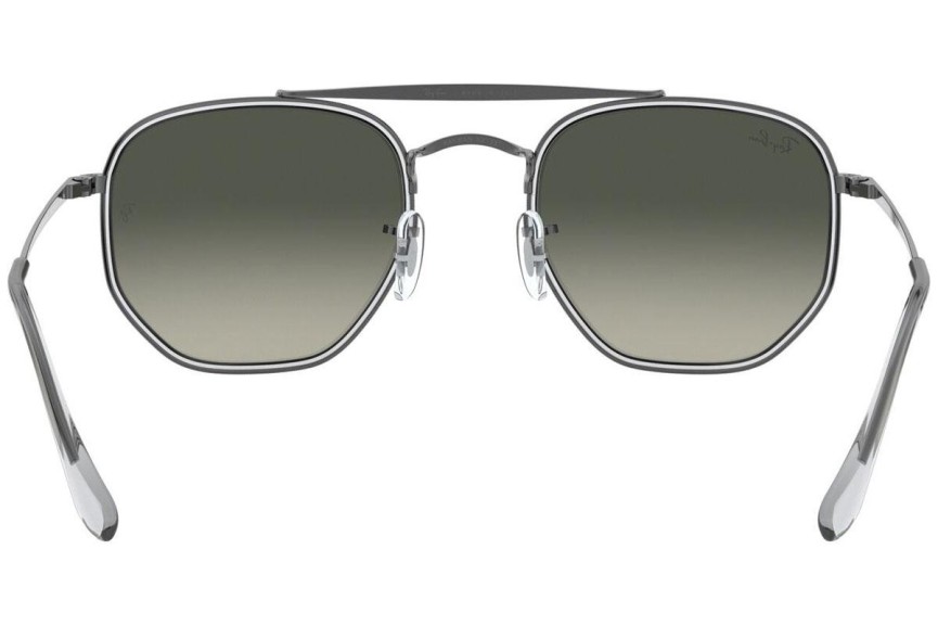 Sonnenbrille Ray-Ban The Marshal II RB3648M 004/71 Quadratisch Grau