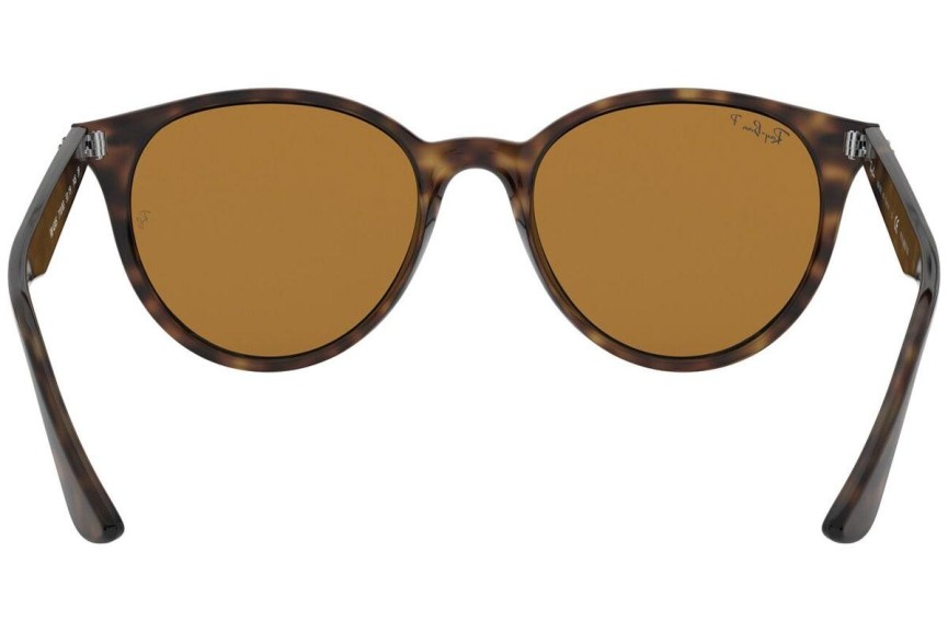 Sunglasses Ray-Ban RB4305 710/83 Polarized Rund Havanna