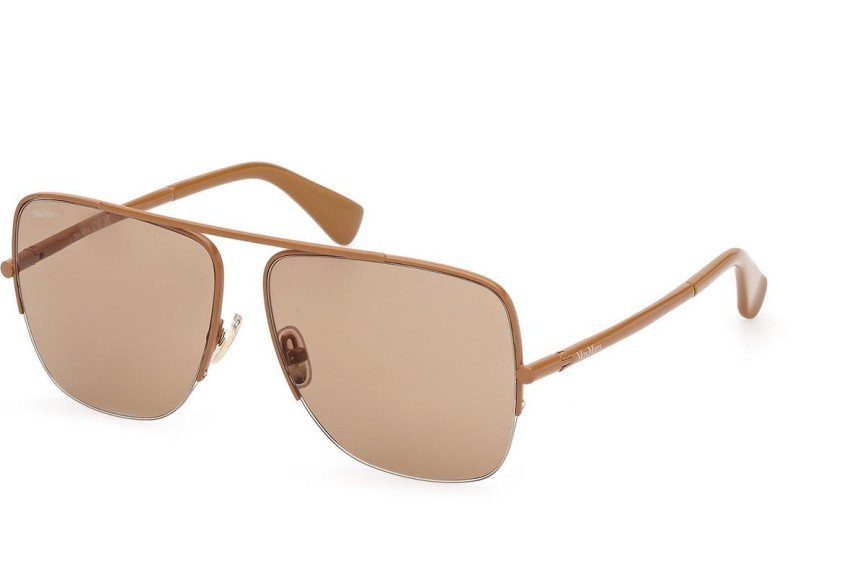 Sonnenbrille Max Mara MM0121 45E Pilot Braun