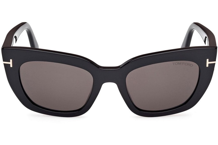 Sonnenbrille Tom Ford Athena FT1190 01A Cat Eye Schwarz