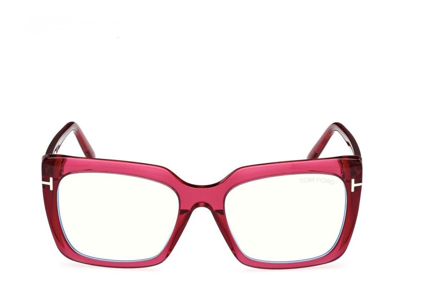 Brillen Tom Ford FT5992-B 075 Cat Eye Rot