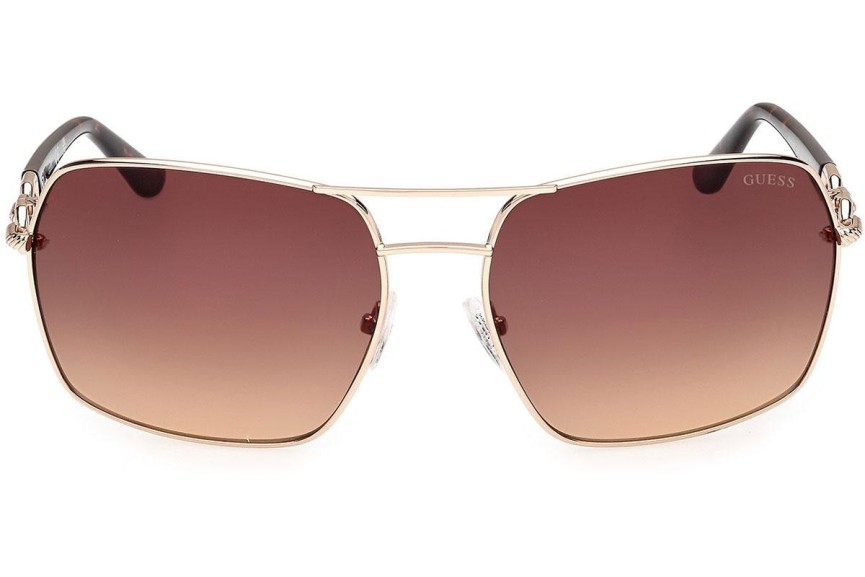 Sonnenbrille Guess GU00159 33F Quadratisch Gold