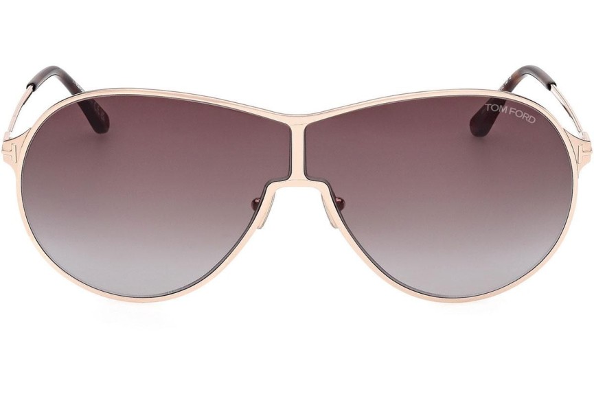 Sonnenbrille Tom Ford Gaia FT1174 28K Pilot Gold