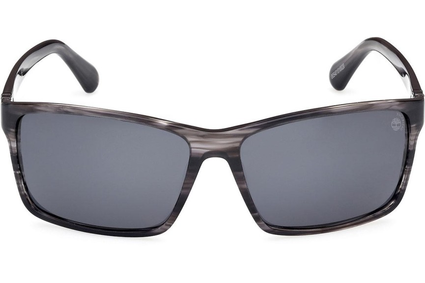 Sonnenbrille Timberland TB00032 01R Polarized Quadratisch Grau