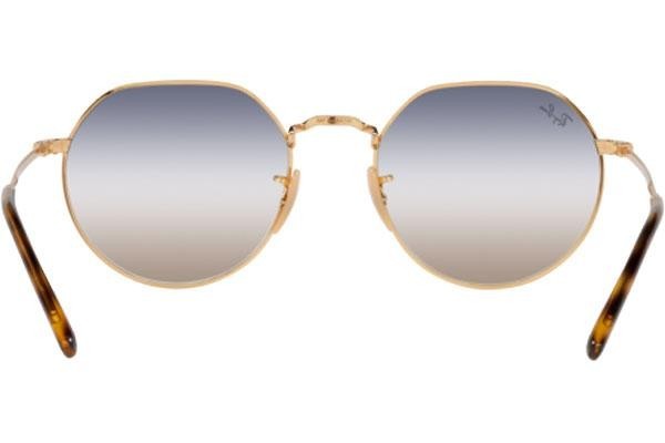 Sunglasses Ray-Ban Jack RB3565 001/GD Rund Gold