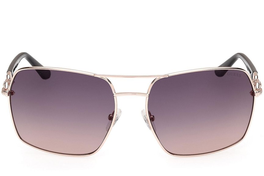 Sonnenbrille Guess GU00159 28B Quadratisch Gold