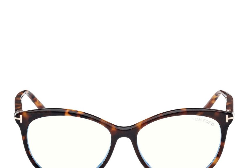 Brillen Tom Ford FT5990-B 052 Rund Havanna