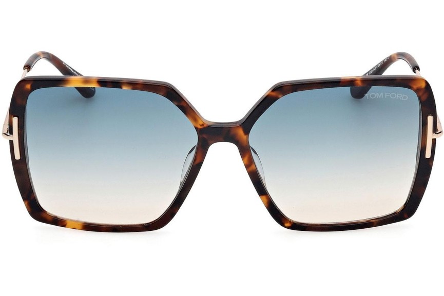 Sonnenbrille Tom Ford FT1039 52P Quadratisch Havanna