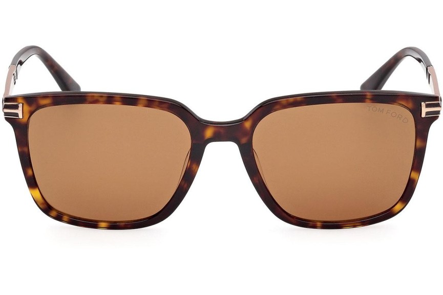 Sonnenbrille Tom Ford Jochem FT1183 52E Quadratisch Havanna