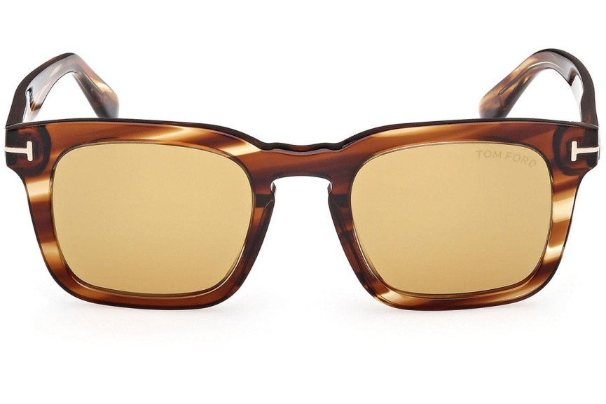 Sonnenbrille Tom Ford Dax FT0751 53E Quadratisch Havanna