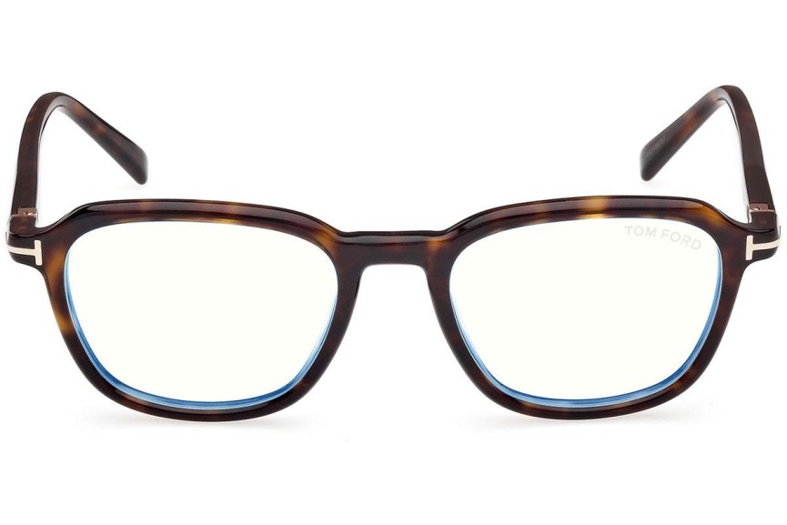 Brillen Tom Ford FT5980-B 052 Quadratisch Havanna