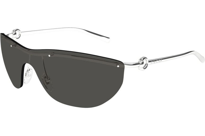 Sonnenbrille Gucci GG1700S 001 Monoscheibe | Shield Silber