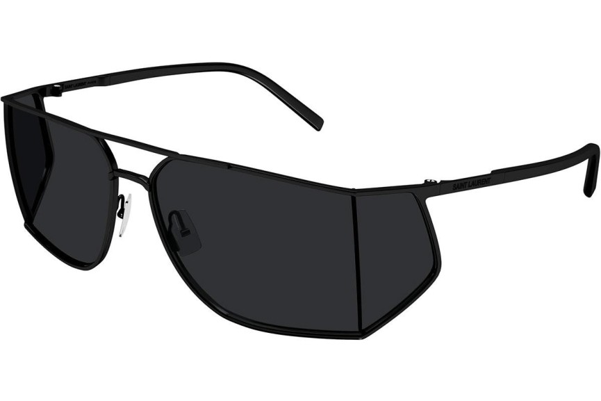 Sonnenbrille Saint Laurent SL750 001 Besondere Schwarz