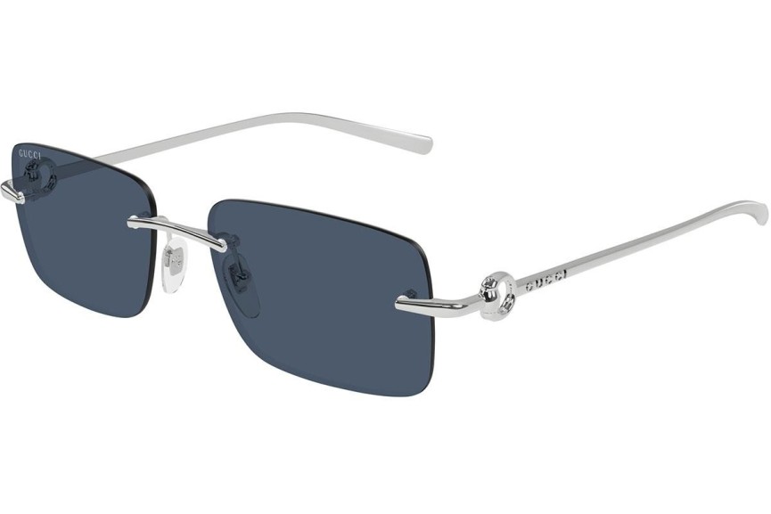 Sonnenbrille Gucci GG1703S 003 Rechteck Silber