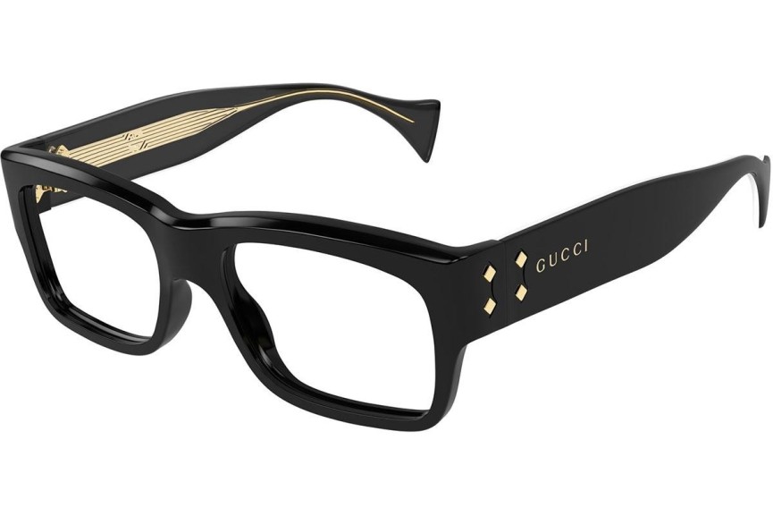 Brillen Gucci GG1707O 006 Quadratisch Schwarz