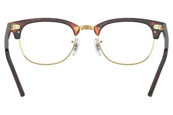 Brillen Ray-Ban Clubmaster RX5154 8058 Browline Havanna