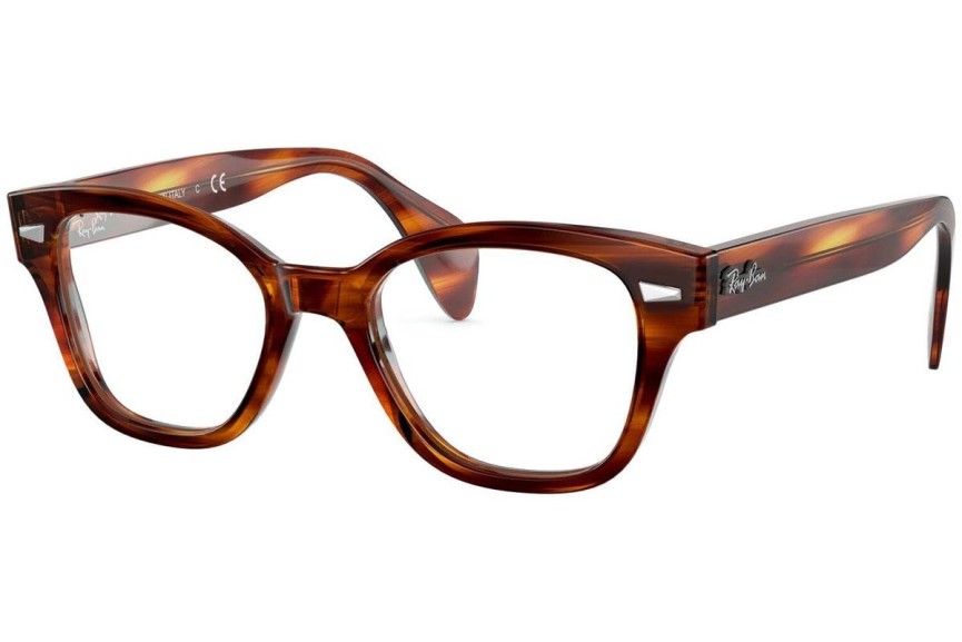 Glasses Ray-Ban RX0880 2144 Quadratisch Havanna