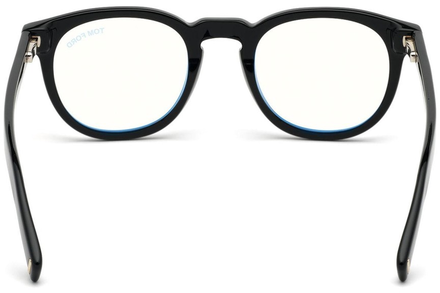 Glasses Tom Ford FT5629-B 001 Rund Schwarz