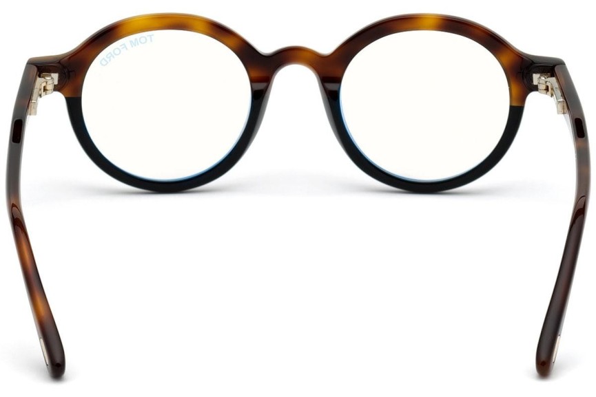 Glasses Tom Ford FT5664-B 056 Rund Havanna