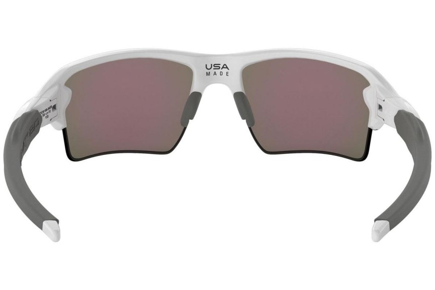 Sunglasses Oakley Flak 2.0 XL OO9188-94 PRIZM Rechteck Weiß