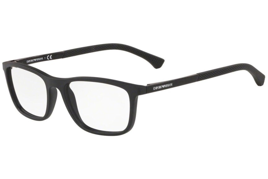 Brillen Emporio Armani EA3069 5001 Quadratisch Schwarz