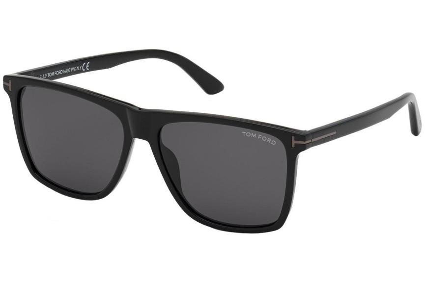 Sunglasses Tom Ford FT0832-N 01A Quadratisch Schwarz