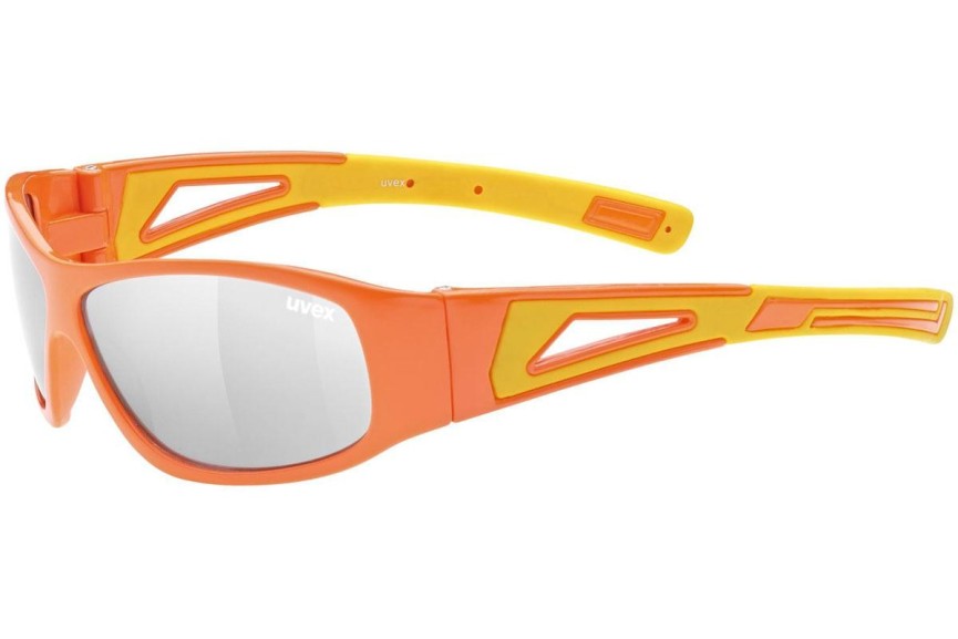 Sonnenbrille uvex sportstyle 509 Orange / Yellow S3 Rechteck Orange