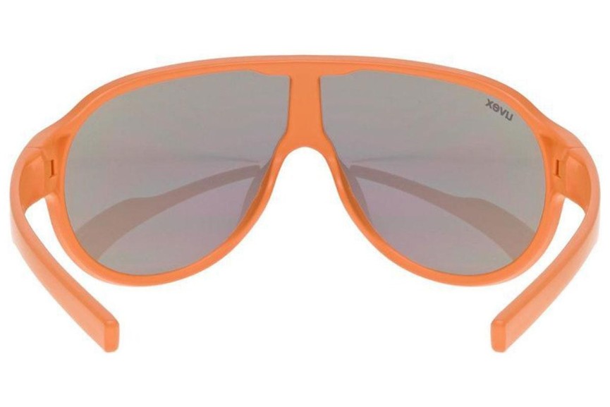 Sonnenbrille uvex sportstyle 512 Orange Mat S3 Monoscheibe | Shield Orange