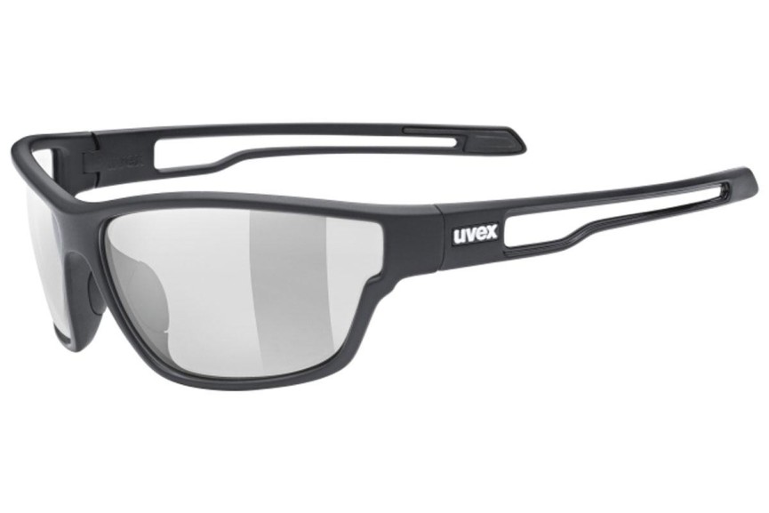 Sonnenbrille uvex sportstyle 806 v Black Mat S1-S3 Rechteck Schwarz