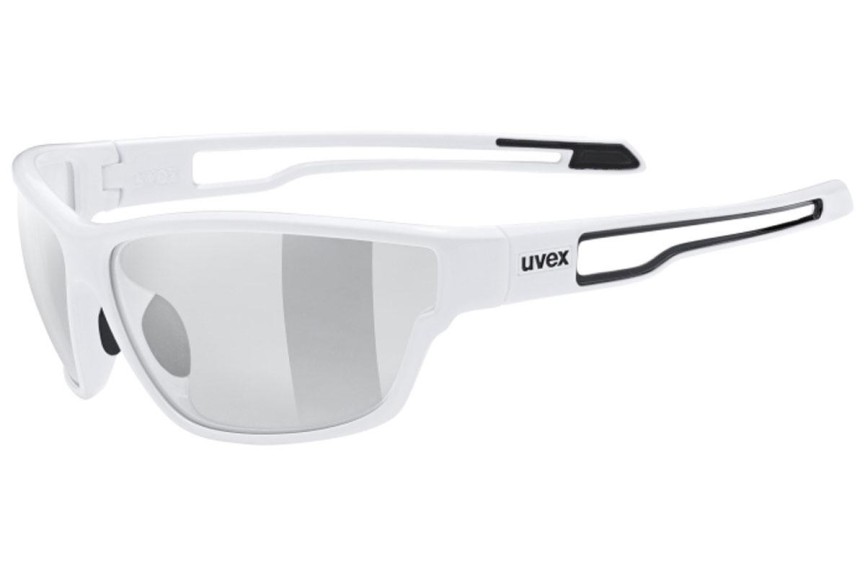 Sonnenbrille uvex sportstyle 806 v White S1-S3 Rechteck Weiß