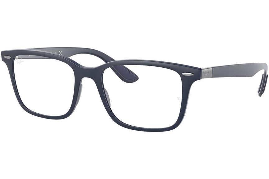 Glasses Ray-Ban RX7144 8087 Quadratisch Blau