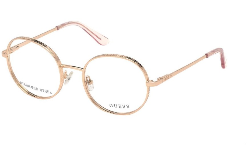 Brillen Guess GU2736 028 Rund Gold