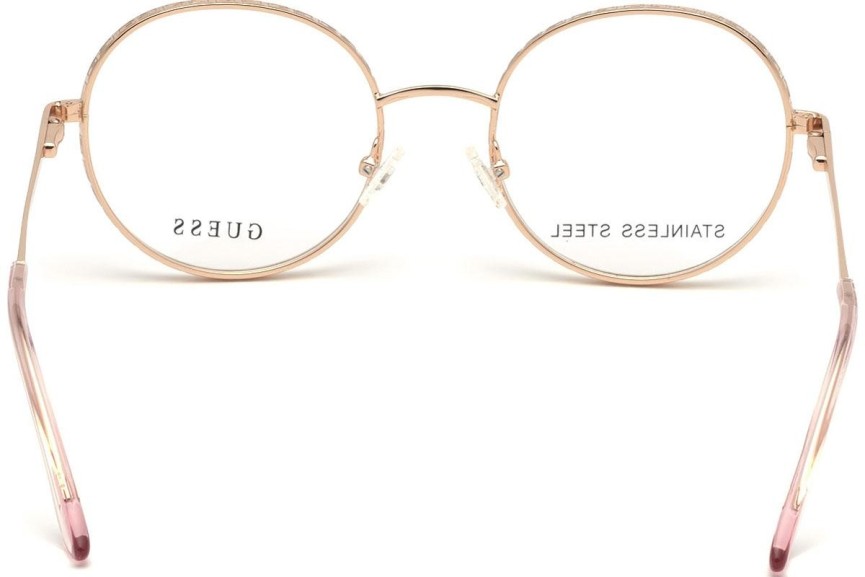 Glasses Guess GU2736 028 Rund Gold