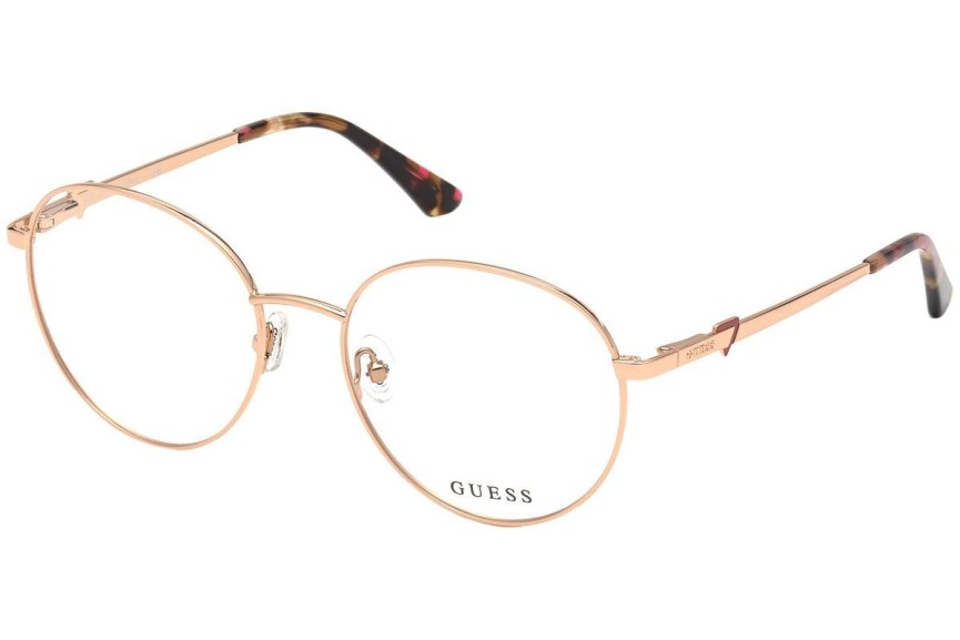 Glasses Guess GU2812 028 Rund Gold