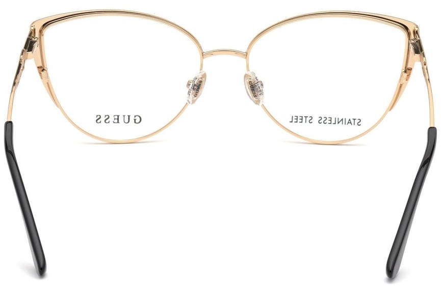 Glasses Guess GU2813 002 Cat Eye Gold