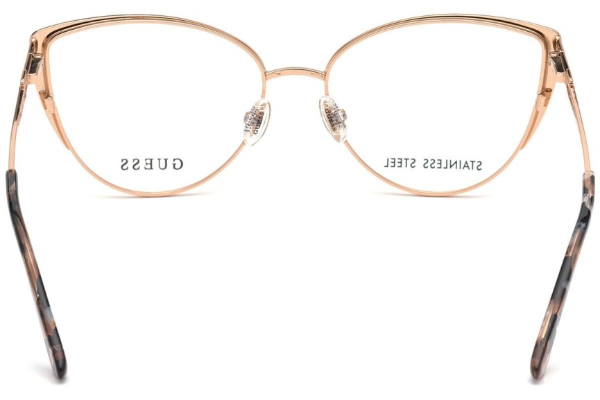 Glasses Guess GU2813 058 Cat Eye Gold