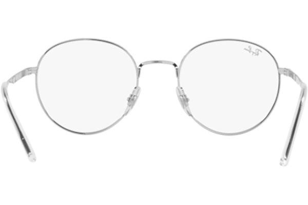 Glasses Ray-Ban RX3681V 2501 Rund Silber