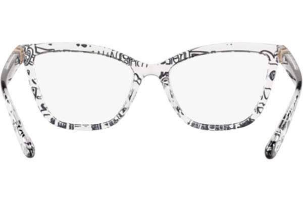 Glasses Dolce & Gabbana DG5076 3314 Cat Eye Kristall