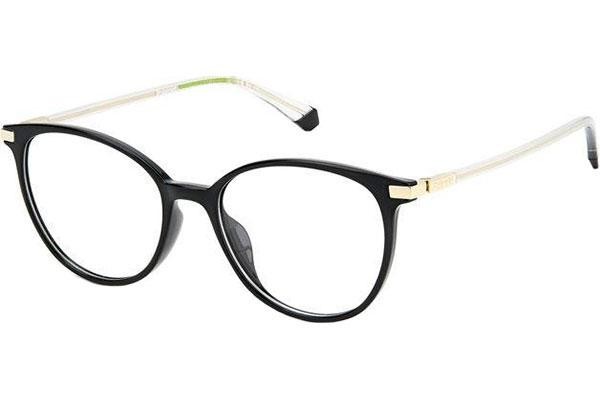 Glasses Polaroid PLDD459/G 807 Cat Eye Schwarz