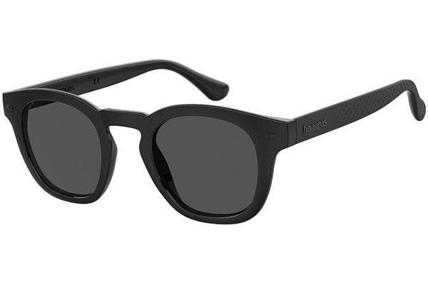 Sonnenbrille Havaianas GUARUJA 807/IR Quadratisch Schwarz