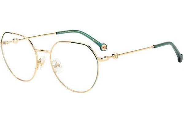 Glasses Carolina Herrera CH0059 PEF Groß Gold