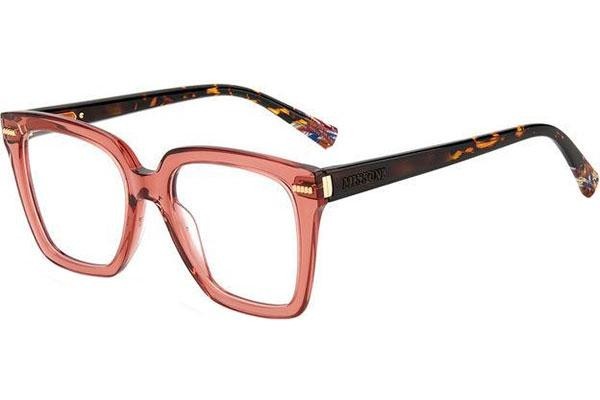 Brillen Missoni MIS0070 N6X Quadratisch Rosa