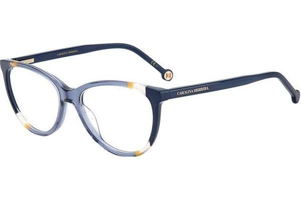 Brillen Carolina Herrera CH0064 RTC Cat Eye Blau