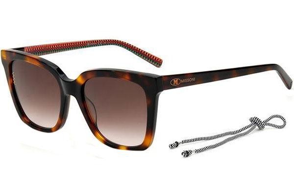 Sonnenbrille M Missoni MMI0003/S 086/HA Quadratisch Havanna